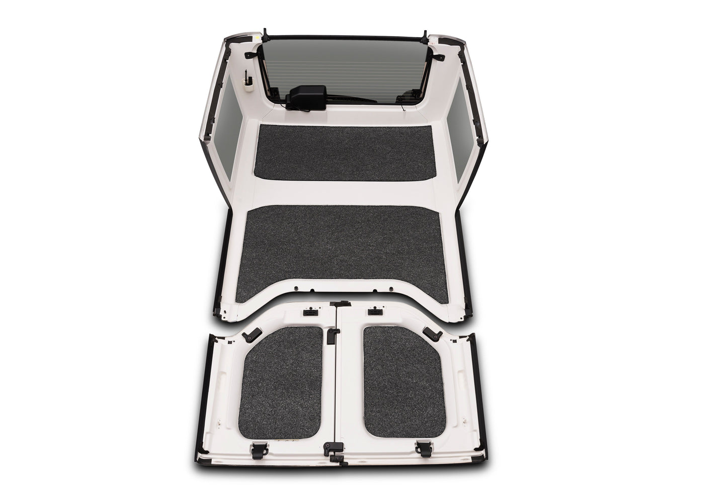 BedRug HLJK074DRK JEEP HEADLINER 07-10 JK Unlimited 4 door