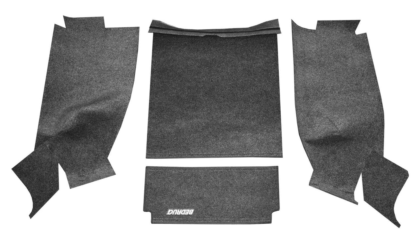 BedRug BRCJ76R JEEP BEDRUG 76-80 CJ-7 RR KIT W/GUSSETS 4PC FLOOR KIT (INC TLGTE & CARGO LNR)