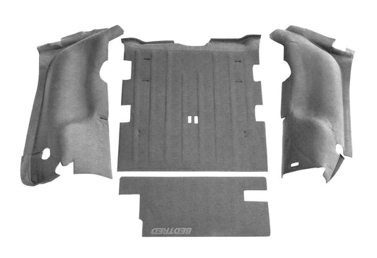 BedRug BTTJ97R JEEP BEDTRED 97-06 JEEP TJ 97-06 REAR 4PC CARGO KIT (INCLUDES TAILGATE)