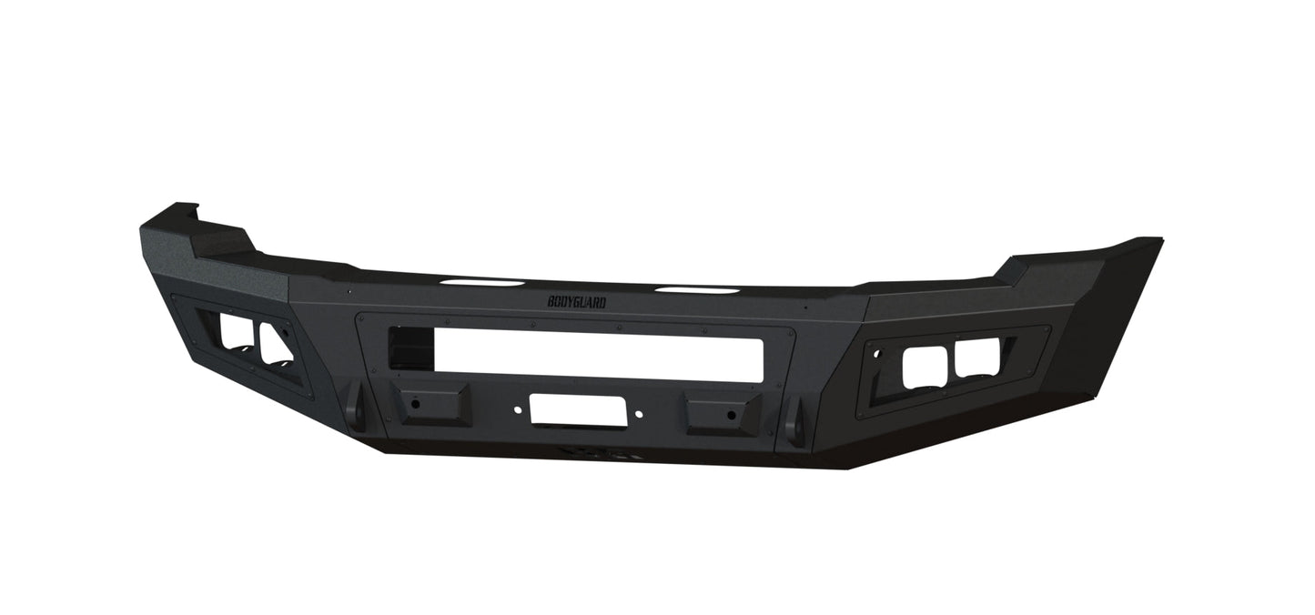 Bodyguard Bumpers A2 Series Base - Textured Black Front Bumper - CAG24BYTNN