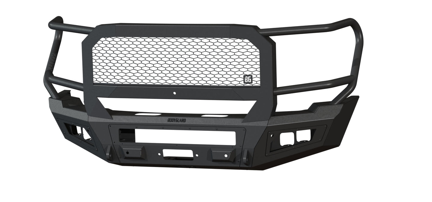 Bodyguard Bumpers A2 Series Extreme - Textured Black Front Bumper - CEG24BYTMH