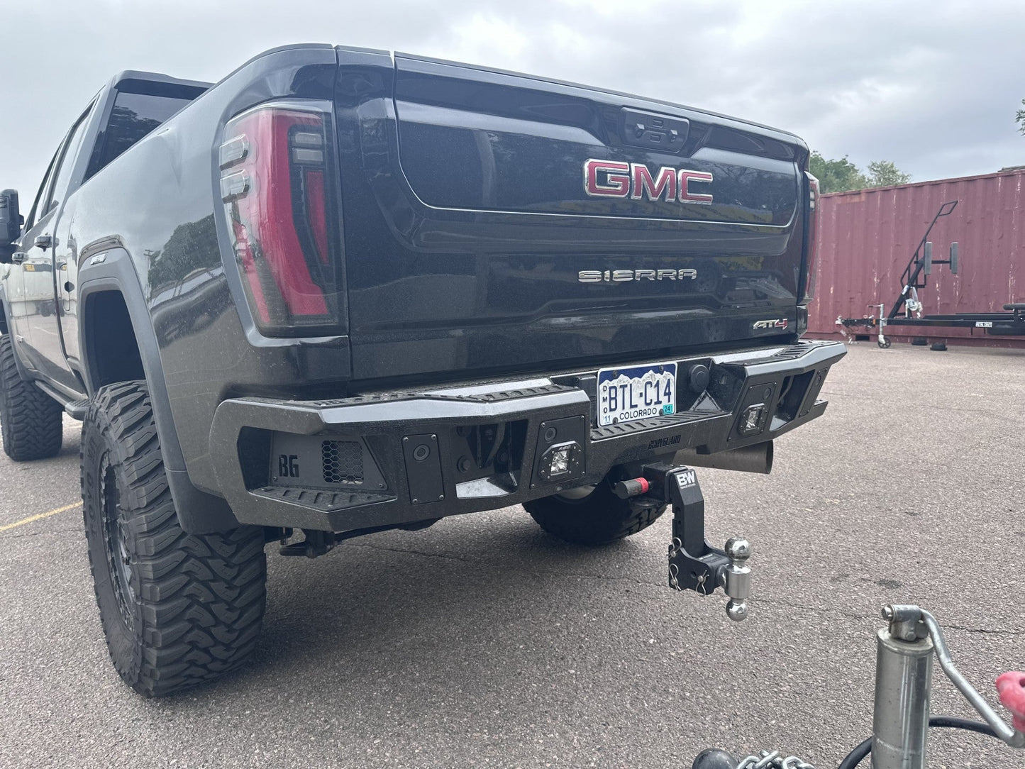 Bodyguard Bumpers A2 Rear - Textured Black Rear Bumper - DFC24BYT