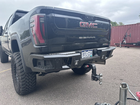 Bodyguard Bumpers A2 Rear - Bare Metal Rear Bumper - DFC24BYB
