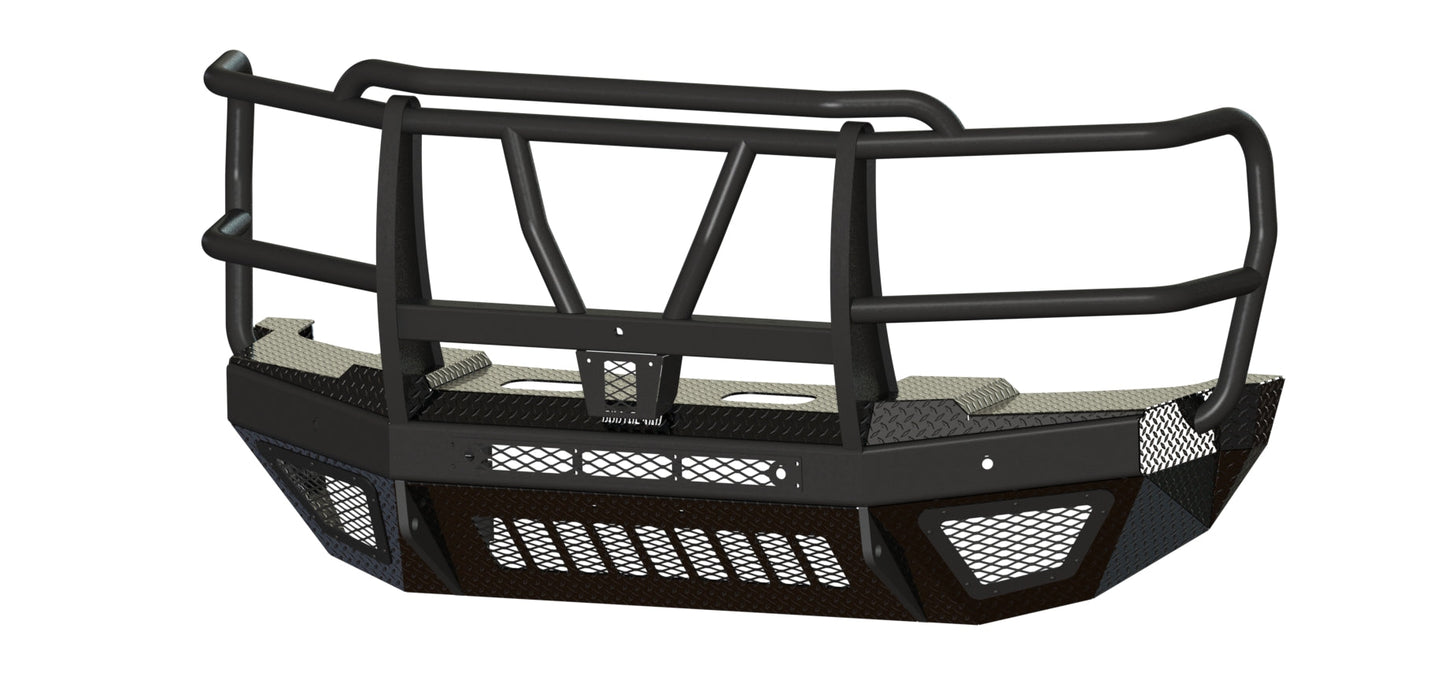 Bodyguard Bumpers EEF23DYRTNH T2 Series Extreme - Textured Black Front Bumper