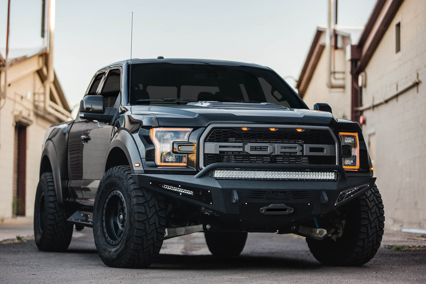 Addictive Desert Designs F117382860103 HoneyBadger Front Bumper