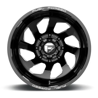 Fuel 1PC FF39D DRW 20X8.25 8X200 -202 NBL (DR)