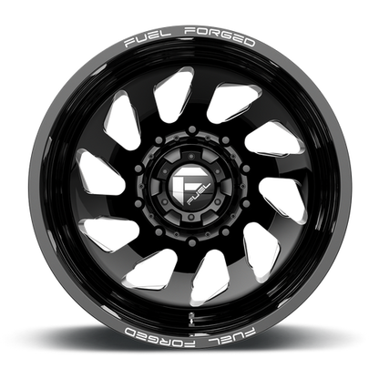 Fuel 1PC FF39D DRW 20X8.25 10X225 -202 NBL (DR)