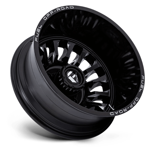 Fuel 1PC ARC DRW 20X8.25 8X200 -201 GBLK-MILL DR