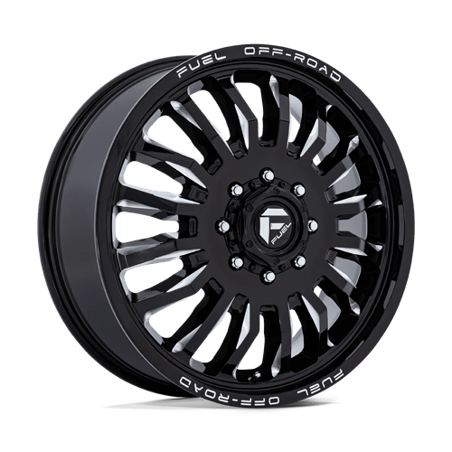 Fuel 1PC ARC DRW 22X8.25 8X210 -246 GBLK-MILL DR