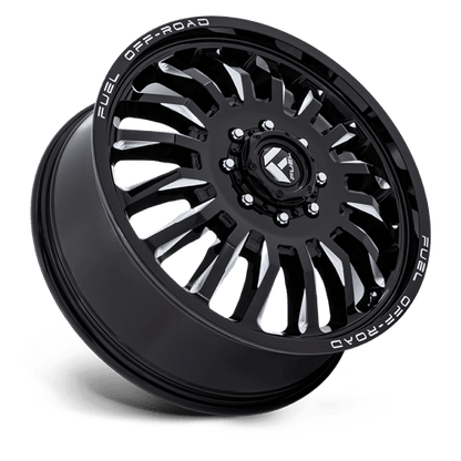 Fuel 1PC ARC DRW 20X8.25 8X210 +104 GBLK-MILL DF