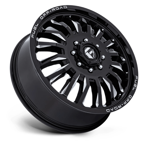 Fuel 1PC ARC DRW 22X8.25 8X6.5 -240 GBLK-MILL DR
