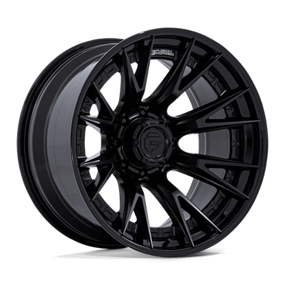 Fuel 1PC CATALYST 22X10 8X6.5 125 -18 M-BLK G-BLK