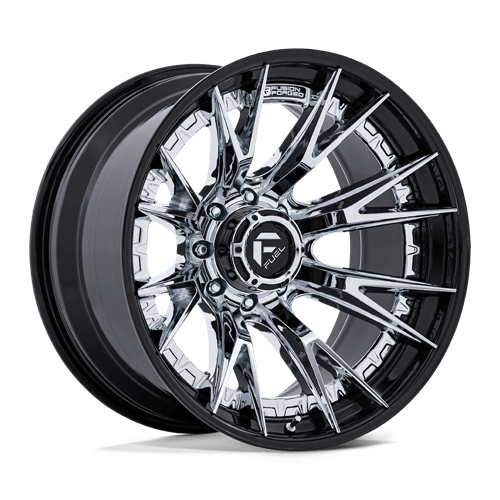 Fuel 1PC CATALYST 24X12 8X6.5 125 -44 CHR G-BLK
