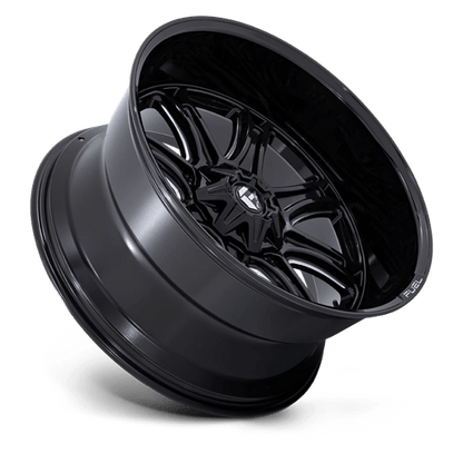 Fuel 1PC DARKSTAR 20X10 5X5/5.5 87 -18 G-BLK MILL