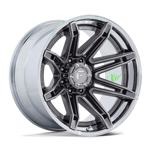 Fuel 1PC BRAWL 22X10 8X180 124 -18 PLTNM-CHR