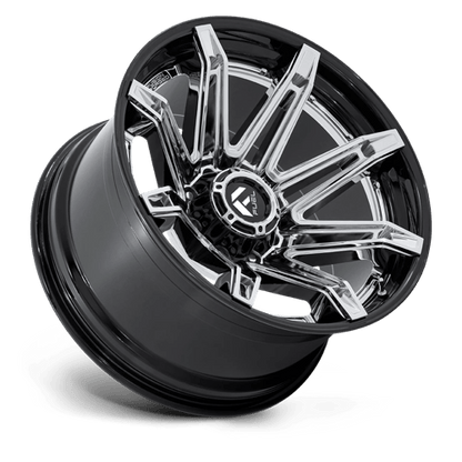 Fuel 1PC BRAWL 22X12 8X6.5 125 -44 CHR G-BLK