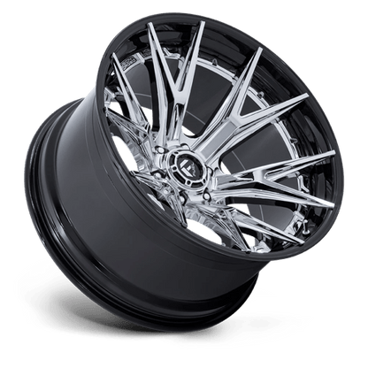 Fuel 1PC CATALYST 22X12 6X5.5 106 -44 CHR G-BLK
