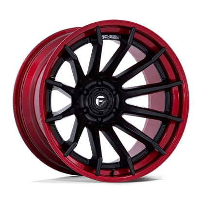 Fuel 1PC BURN 22X12 5X5 71 -44 M-BLK RD
