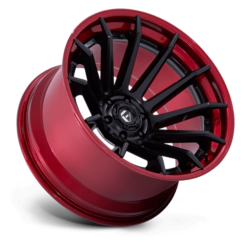 Fuel 1PC BURN 24X12 5X5 71 -44 M-BLK RD