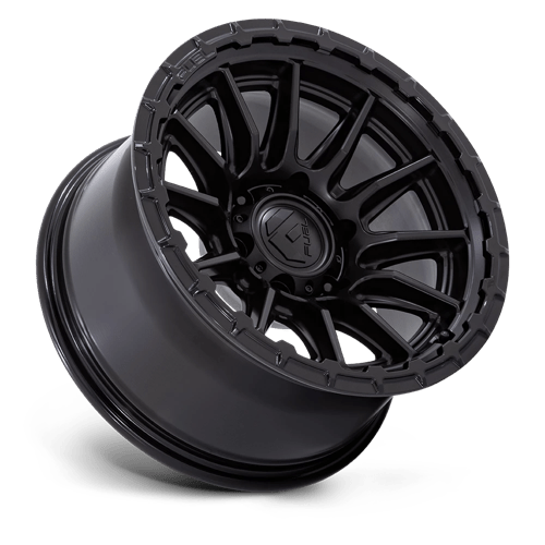 Fuel 1PC PISTON 22X10 6X5.5 106 -18 BLK-OUT GB-LP