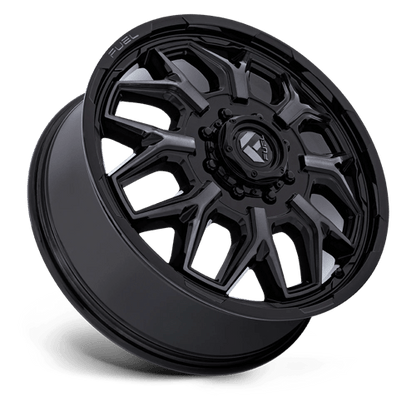 Fuel 1PC FLUX DRW 20X8.25 8X6.5 -201 GBLK-GY (DR)
