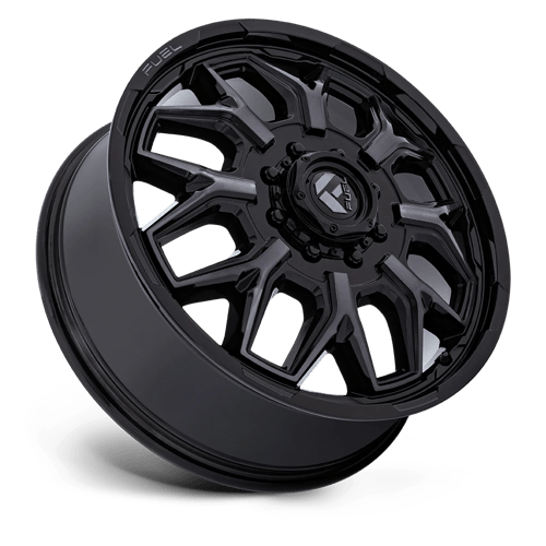 Fuel 1PC FLUX DRW 20X8.25 8X6.5 -265 GBLK-GY (DR)