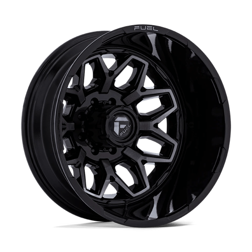 Fuel 1PC FLUX DRW 20X8.25 8X6.5 -265 GBLK-GY (DR)