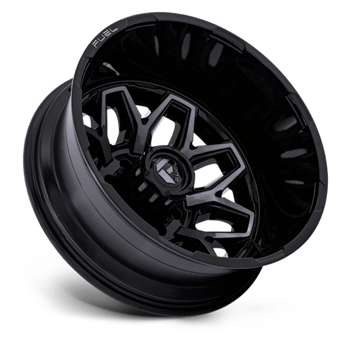 Fuel 1PC FLUX DRW 22X8.25 8X6.5 -246 GBLK-GY (DR)