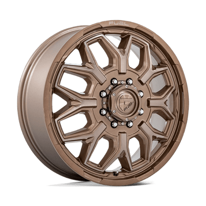 Fuel 1PC FLUX DRW 22X8.25 8X6.5 +104 PLT-BNZ (DF)