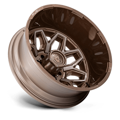 Fuel 1PC FLUX DRW 22X8.25 8X210 -246 PLT-BNZ (DR)