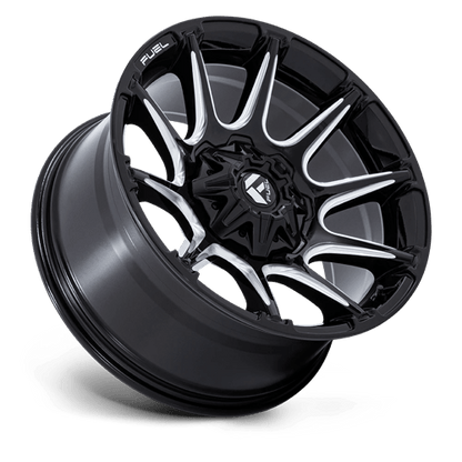 Fuel 1PC SUPER C 22X12 6X135/5.5 106 -44 GBLK MIL