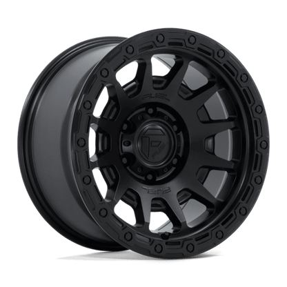 Fuel 1PC FORTRESS 17X8.5 6X135 87 +25 M-BLK G-BLK
