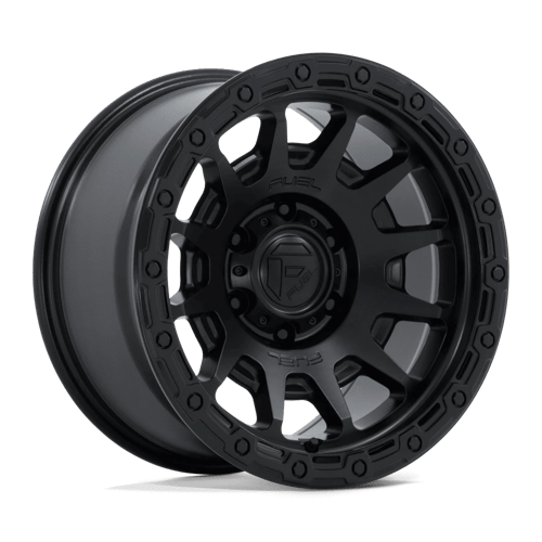 Fuel 1PC FORTRESS 17X8.5 6X135 87 +25 M-BLK G-BLK