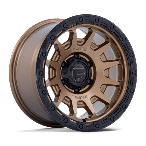 Fuel 1PC FORTRESS 17X9 5X5 71 -12 M-BRZ GBLK