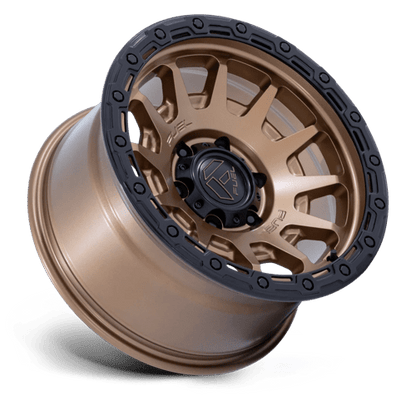 Fuel 1PC FORTRESS 17X8.5 6X5.5 106 +0 M-BRZ GBLK