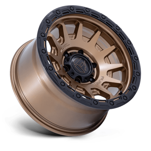 Fuel 1PC FORTRESS 17X8.5 5X5 71 +25 M-BRZ GBLK