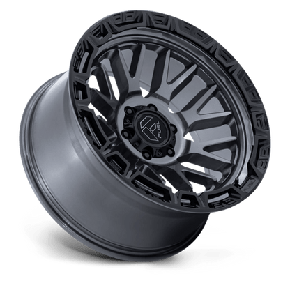 Fuel 1PC RAIL 17X9 6X5.5 106 -12 G-GNMTL BLK-LP
