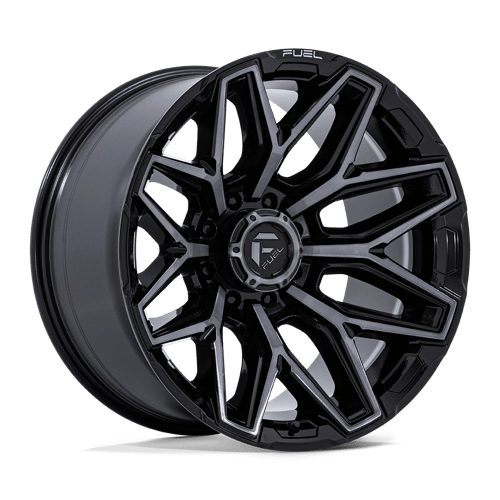 Fuel 1PC FLUX 20X9 8X180 124 +1 G-BLK GTCC