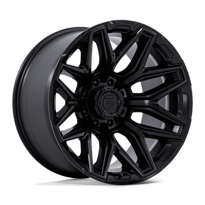 Fuel 1PC FLUX 22X10 8X180 124 -18 BLK-OUT