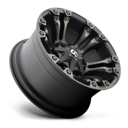 Fuel 1PC VAPOR 18X9 8X180 124 M-BLK DT +20