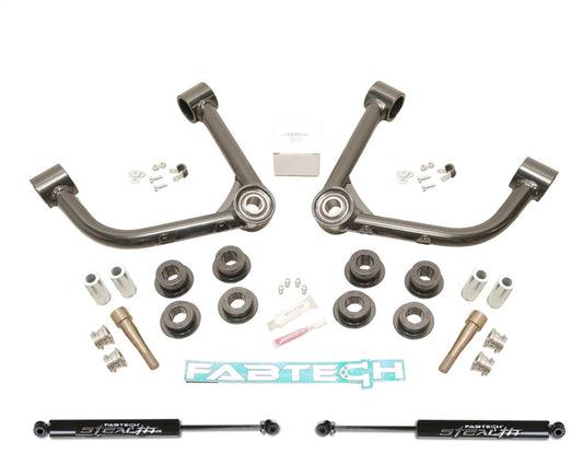 Fabtech K1204 Uniball UCA Lift System w/Shocks
