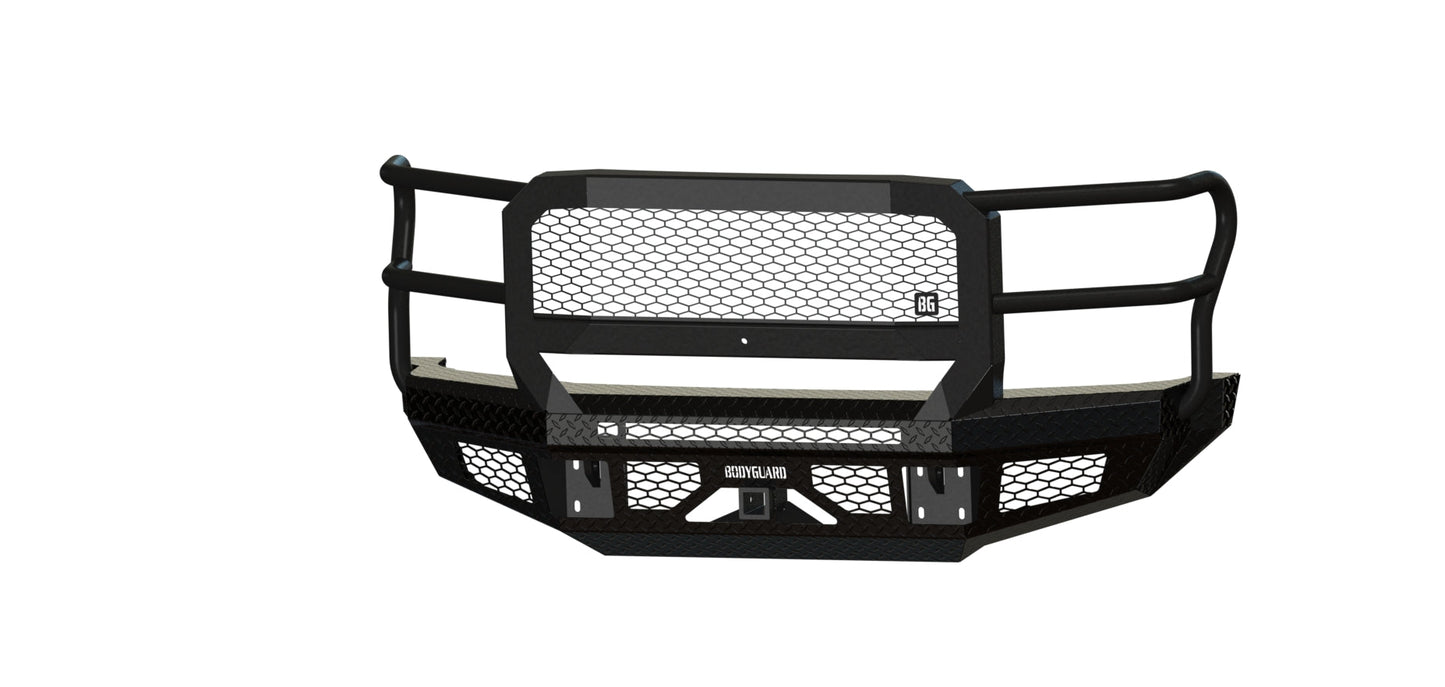 Bodyguard Bumpers FT Series Extreme - Textured Black Front Bumper - JEF17DNTMH
