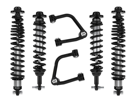 ICON 2021-2023 Ford Bronco, Non-Sasquatch, 3-4" Lift, Stage 3 Suspension System, Tubular, Heavy Rate Rear Spring