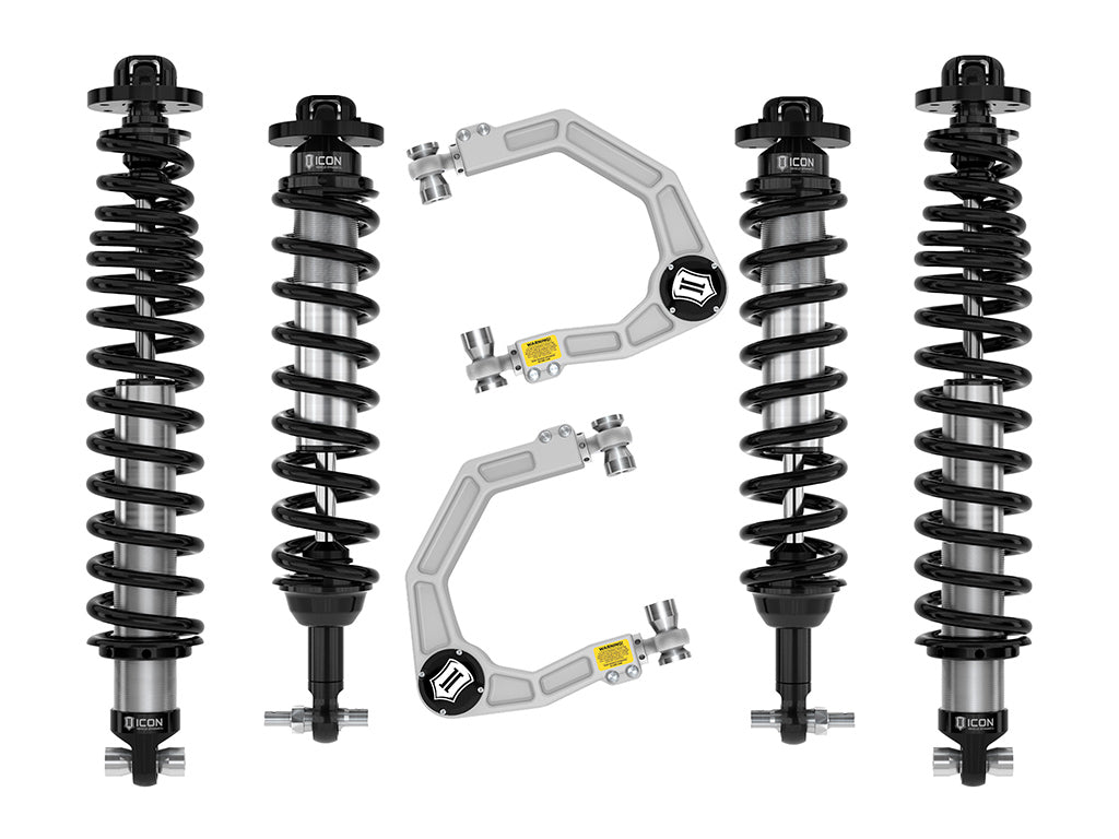 ICON 2021-2023 Ford Bronco, Sasquatch, 2-3" Lift, Stage 3 Suspension System, Billet