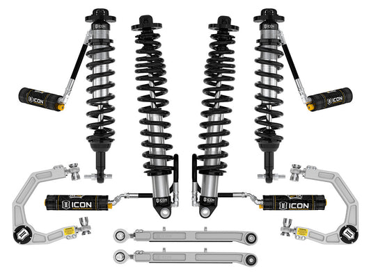 ICON 2021-2023 Ford Bronco, Non-Sasquatch, 3-4" Lift, Stage 6 Suspension System, CDCV, Billet