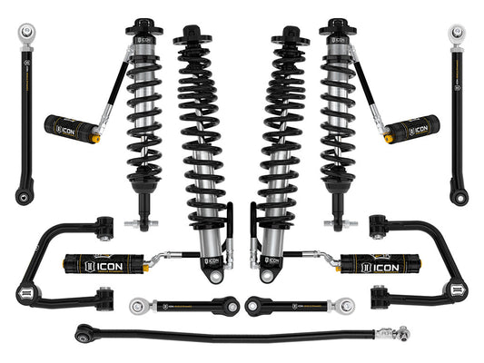 ICON 2021-2023 Ford Bronco, Sasquatch, 2-3" Lift, Stage 7 Suspension System, CDCV, Tubular, Heavy Rate Rear Spring