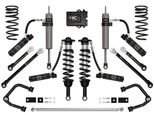 ICON 2022-2025 Toyota Tundra, 2-3.5" Lift, Stage 14, 2.5 Suspension System, Tubular