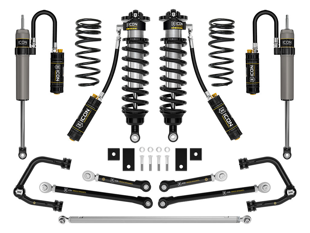 ICON 2023-2025 Toyota Sequoia, 3-4.25" Lift, Stage 1, 3.0 Suspension System, Tubular, CDCV