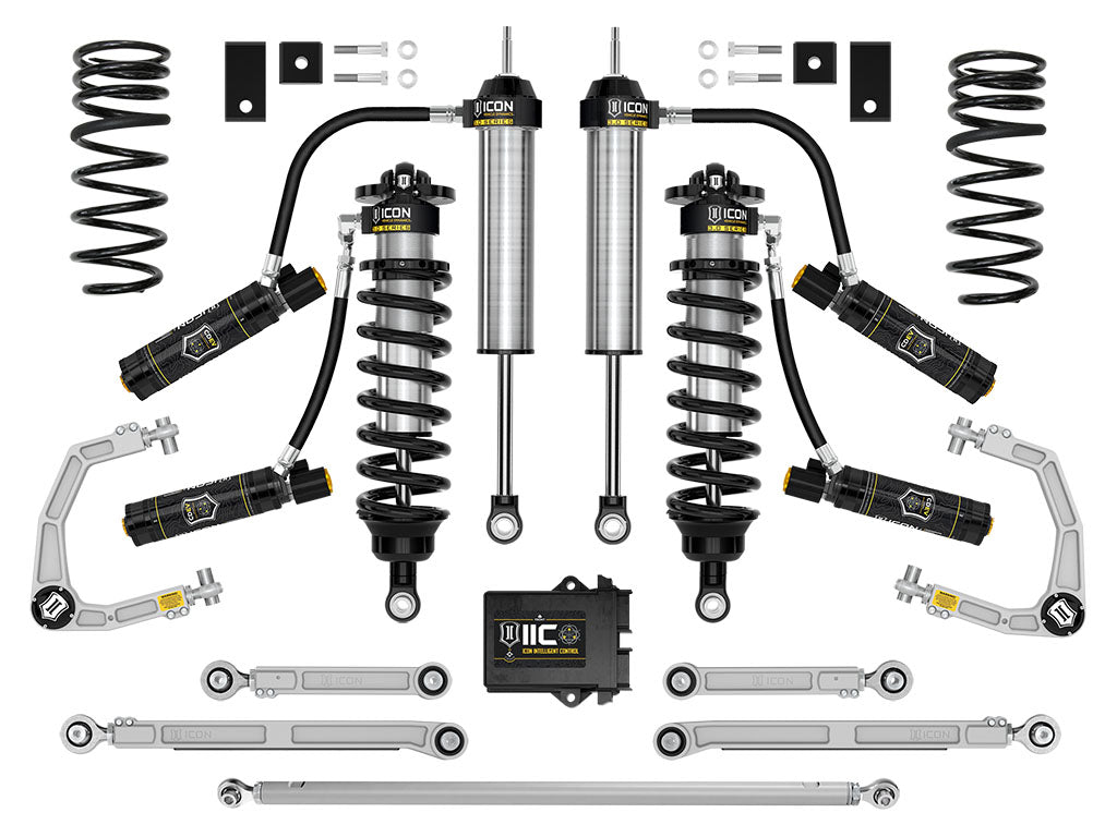 ICON 2023-2025 Toyota Sequoia, 3-4.25" Lift, Stage 4 3.0 Suspension System, Billet, TRD