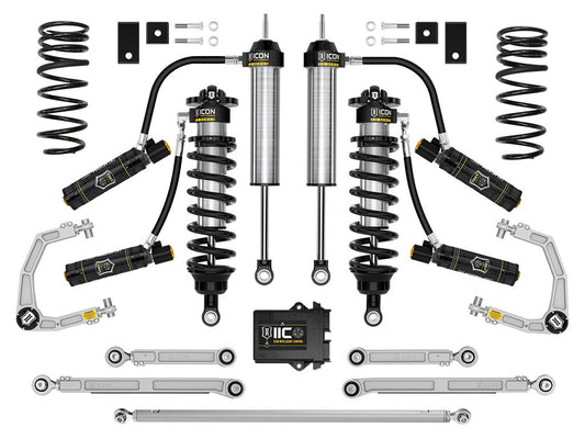ICON 2023-2025 Toyota Sequoia, 3-4.25" Lift, Stage 4 3.0 Suspension System, Billet, TRD